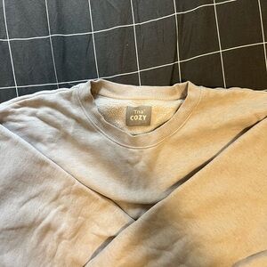 Aritzia TNA cozy cropped crew neck